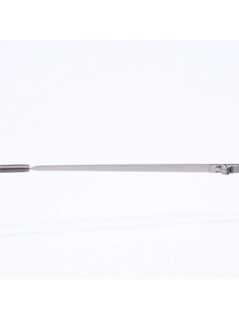 Chanel Rimless Sunglasses Eyewear CC Logo Silver Black